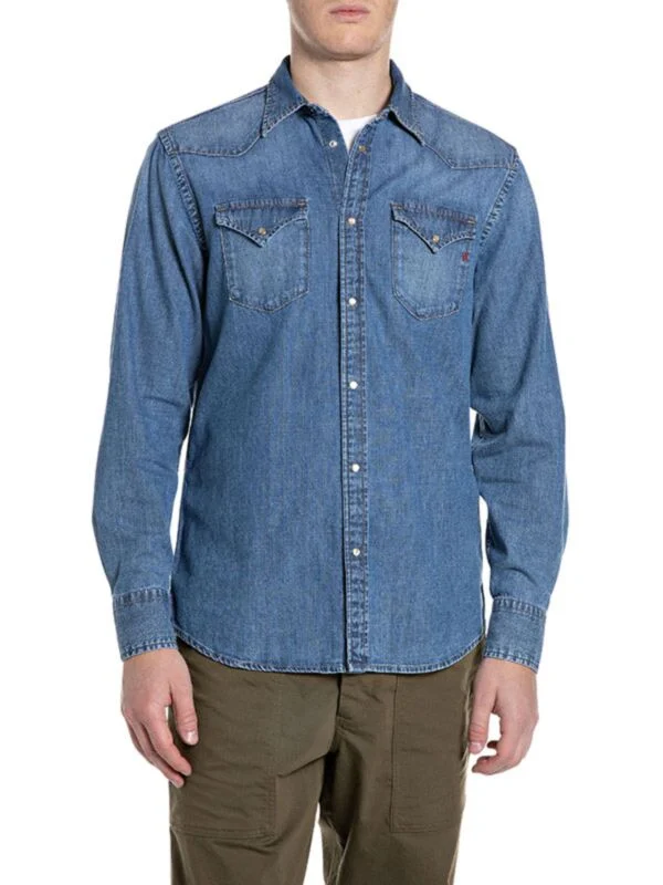 Replay – Denim muška košulja Replay – Denim muška košulja
